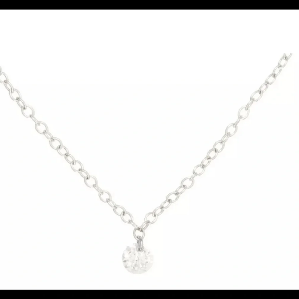 ❌SOLD❌ catbird nyc • diamond pinprick necklace solid white gold diamond - Picture 7 of 13